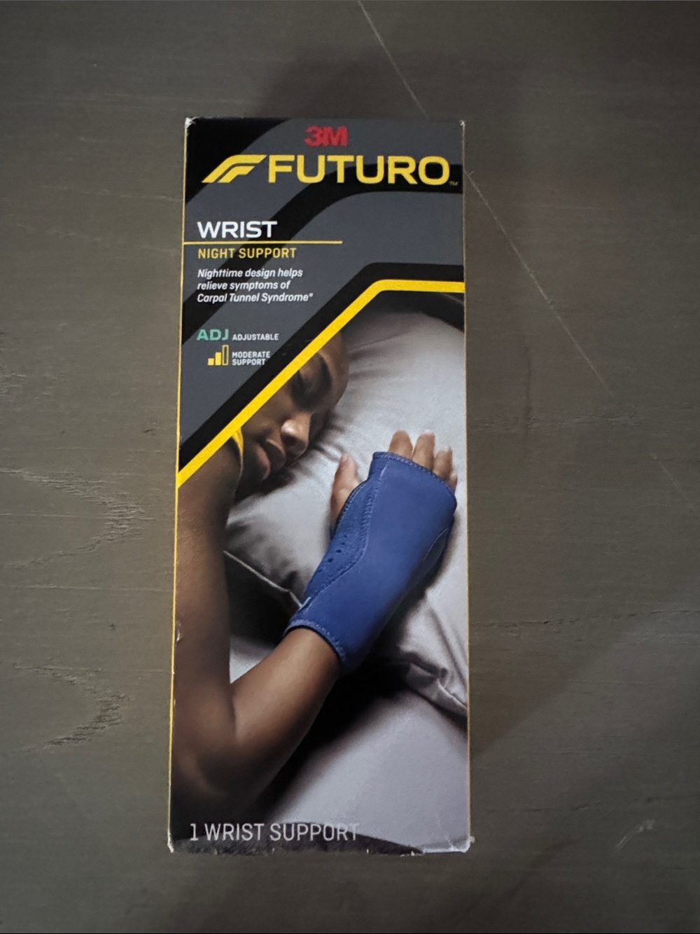 Futuro Blue Night Wrist Support - Adjustable Sleep Stabilizer